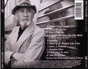 CD Don Williams: And So It Goes 629414