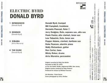 CD Donald Byrd: Electric Byrd LTD 618490