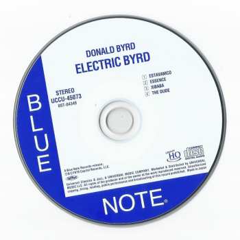 CD Donald Byrd: Electric Byrd LTD 618490