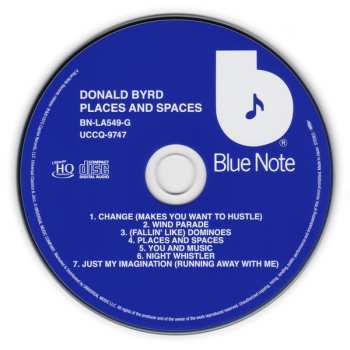 CD Donald Byrd: Places And Spaces LTD 650400