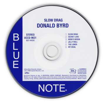 CD Donald Byrd: Slow Drag LTD 568956