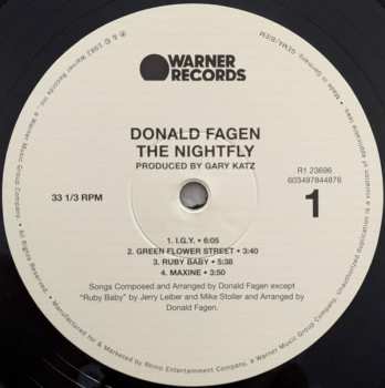 LP Donald Fagen: The Nightfly 564342