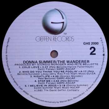 LP Donna Summer: The Wanderer 677878