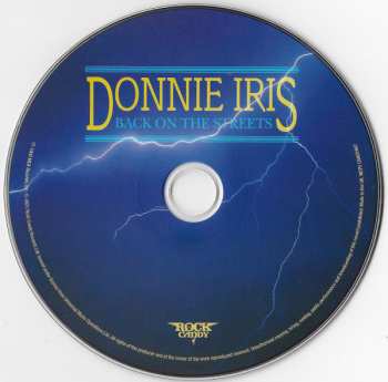 CD Donnie Iris: Back On The Streets 655441