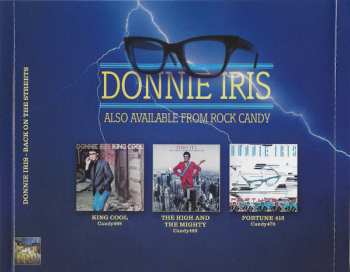 CD Donnie Iris: Back On The Streets 655441