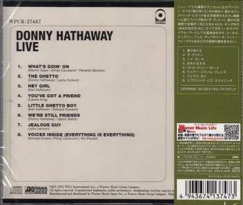 CD Donny Hathaway: Live LTD 644305