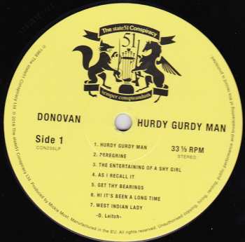 LP Donovan: The Hurdy Gurdy Man 435017