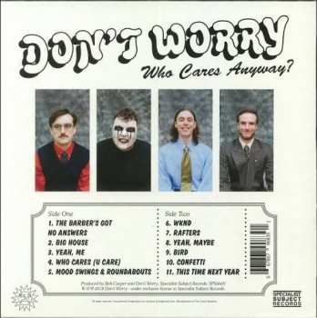 CD Don't Worry: Who Cares Anyway?  LTD 236178