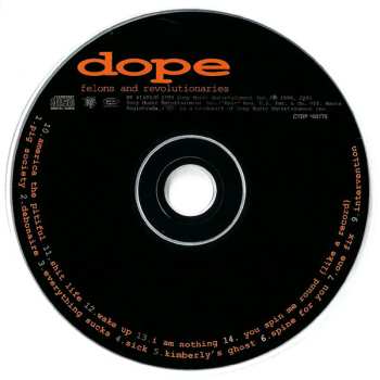 CD Dope: Felons And Revolutionaries 615071