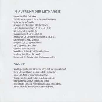 CD Dorit Jakobs: Im Aufruhr Der Lethargie 566283