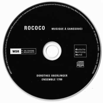 CD Dorothee Oberlinger: Rococo (Musique À Sanssouci) 649079