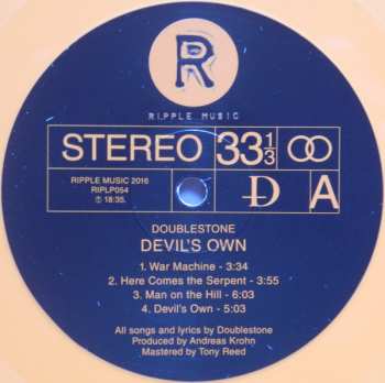 LP Doublestone: Devil's Own/Djævlens Egn CLR 59655