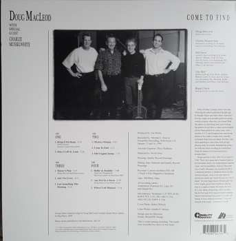 2LP Doug MacLeod: Come To Find LTD 74535