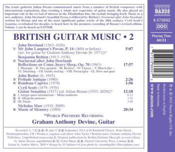 CD John Dowland: British Guitar Music • 2 576658