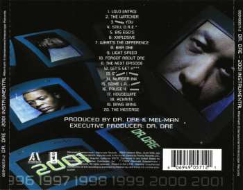 CD Dr. Dre: 2001 (Instrumentals Only) 611943