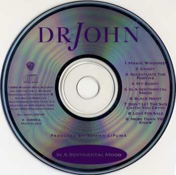 CD Dr. John: In A Sentimental Mood 657432