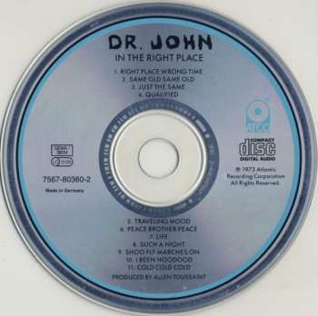 CD Dr. John: In The Right Place 608091