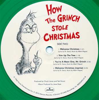 LP Dr. Seuss: How The Grinch Stole Christmas CLR 657906