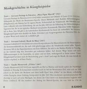 CD Stefan Schaub: Musikgeschichte In Klangbeispielen 582425