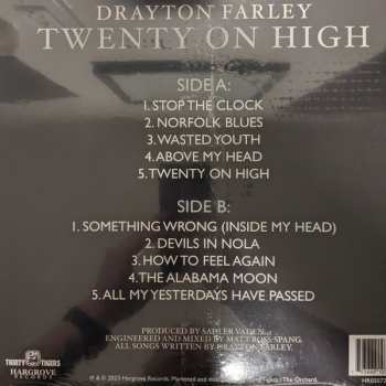 LP Drayton Farley: Twenty On High CLR | LTD 582679