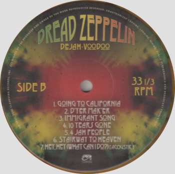 LP Dread Zeppelin: Dejah-Voodoo CLR | LTD 549341