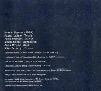 2CD Dream Theater: Live In NYC - 1993 606765