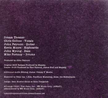 CD Dream Theater: The Majesty Demos (1985-1986) 570814