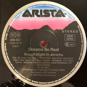 LP Dreams So Real: Rough Night In Jericho 338834