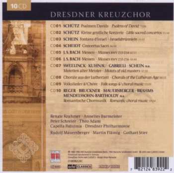 10CD Dresdner Kreuzchor: Legendary Recordings 654770