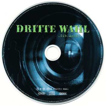 CD Dritte Wahl: Gib Acht! DIGI 563425