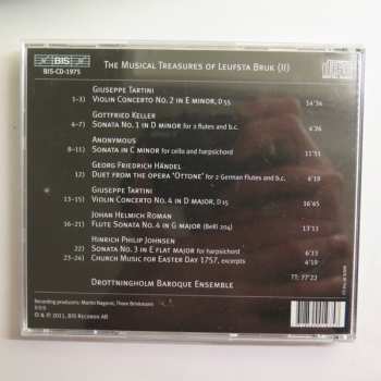 CD Drottningholms Barockensemble: The Musical Treasures Of Leufsta Bruk (II) 302009