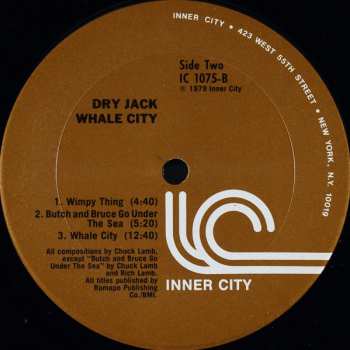 LP Dry Jack: Whale City 595900