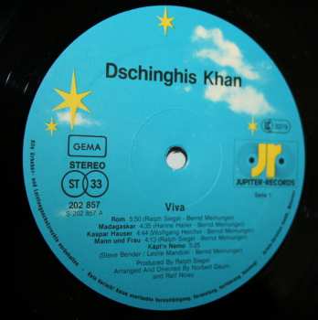 LP Dschinghis Khan: Viva 590957