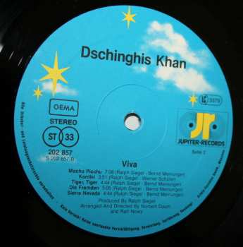 LP Dschinghis Khan: Viva 590957