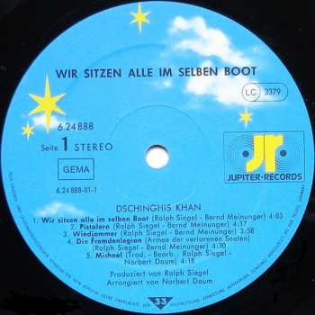 LP Dschinghis Khan: Wir Sitzen Alle Im Selben Boot 590956