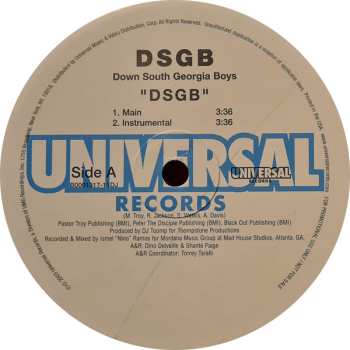 LP D.S.G.B.: Down South Georgia Boys 589160