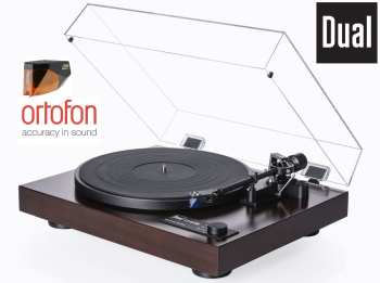 Audiotechnika DUAL CS 618Q High End Ořech + Ortofon 2M BRONZE (MM)