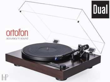 Audiotechnika DUAL CS 618Q High End Ořech + Ortofon