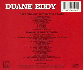 CD Duane Eddy: 2 All Time Great Classic Albums - Have "Twangy" Guitar Will Travel / $1,000,000 Worth Of Twang 642238