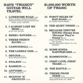 CD Duane Eddy: 2 All Time Great Classic Albums - Have "Twangy" Guitar Will Travel / $1,000,000 Worth Of Twang 642238