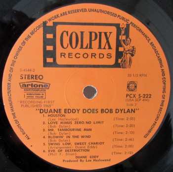 LP Duane Eddy: Duane Eddy Does Bob Dylan 581588