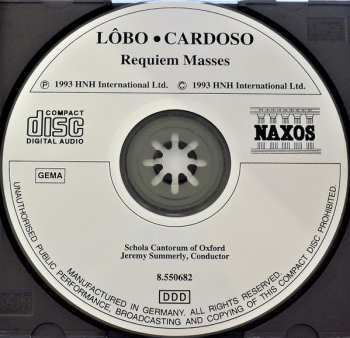 CD Duarte Lôbo: Portuguese Requiem Masses 326583