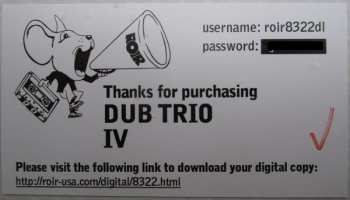 LP Dub Trio: IV 606107