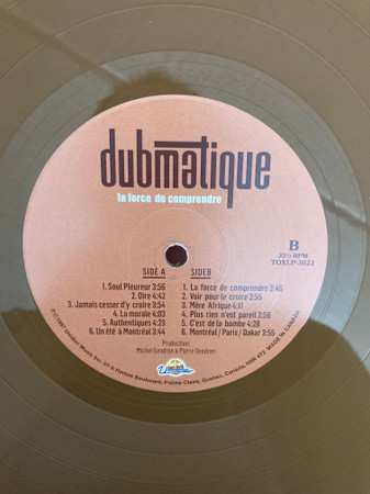 LP Dubmatique: La Force De Comprendre CLR | LTD 568977