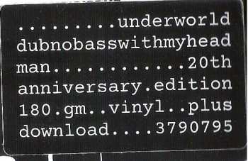 2LP Underworld: Dubnobasswithmyheadman 10471