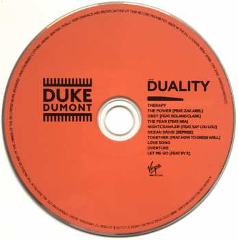 CD Duke Dumont: Duality 10461