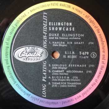 LP Duke Ellington And His Orchestra: Ellington Showcase 631188