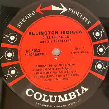 LP Duke Ellington And His Orchestra: Ellington Indigos 570658