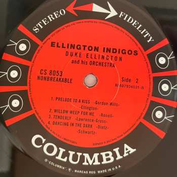 LP Duke Ellington And His Orchestra: Ellington Indigos 570658