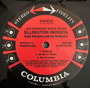 2LP Duke Ellington And His Orchestra: Ellington Indigos LTD | NUM 577209